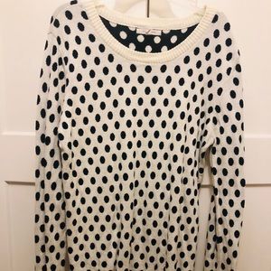 Polk a dot sweater